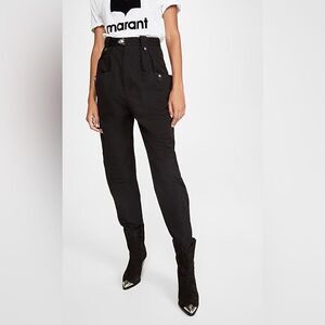IsabelMarant Etoile Black Pulcie Trouser
